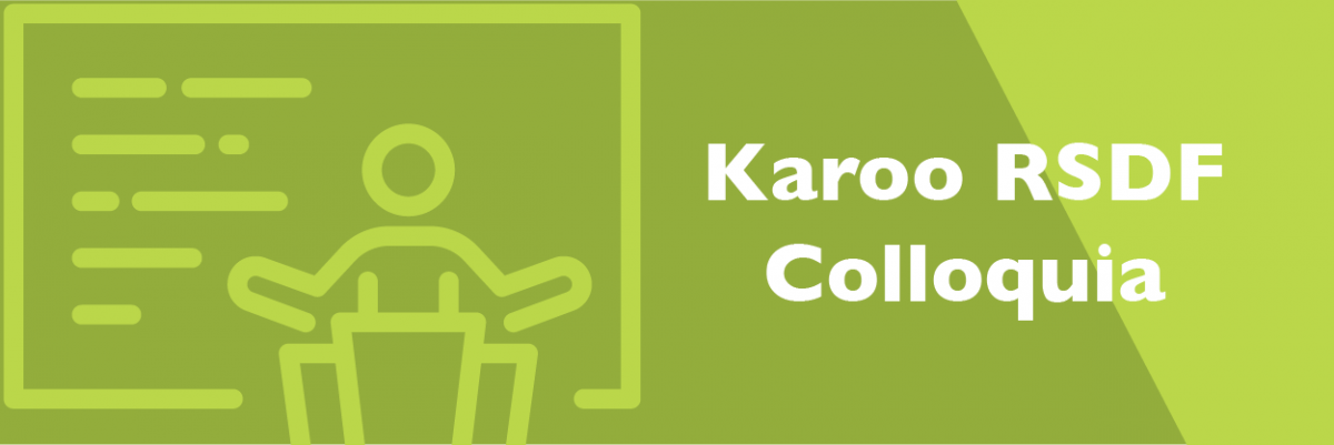 Publication of the Karoo RSDF Inception Report – Karoo RSDF